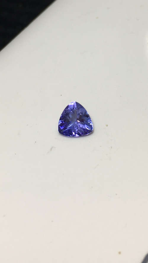 TANZANITE Trillion cut